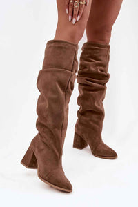 Heel boots model 219402