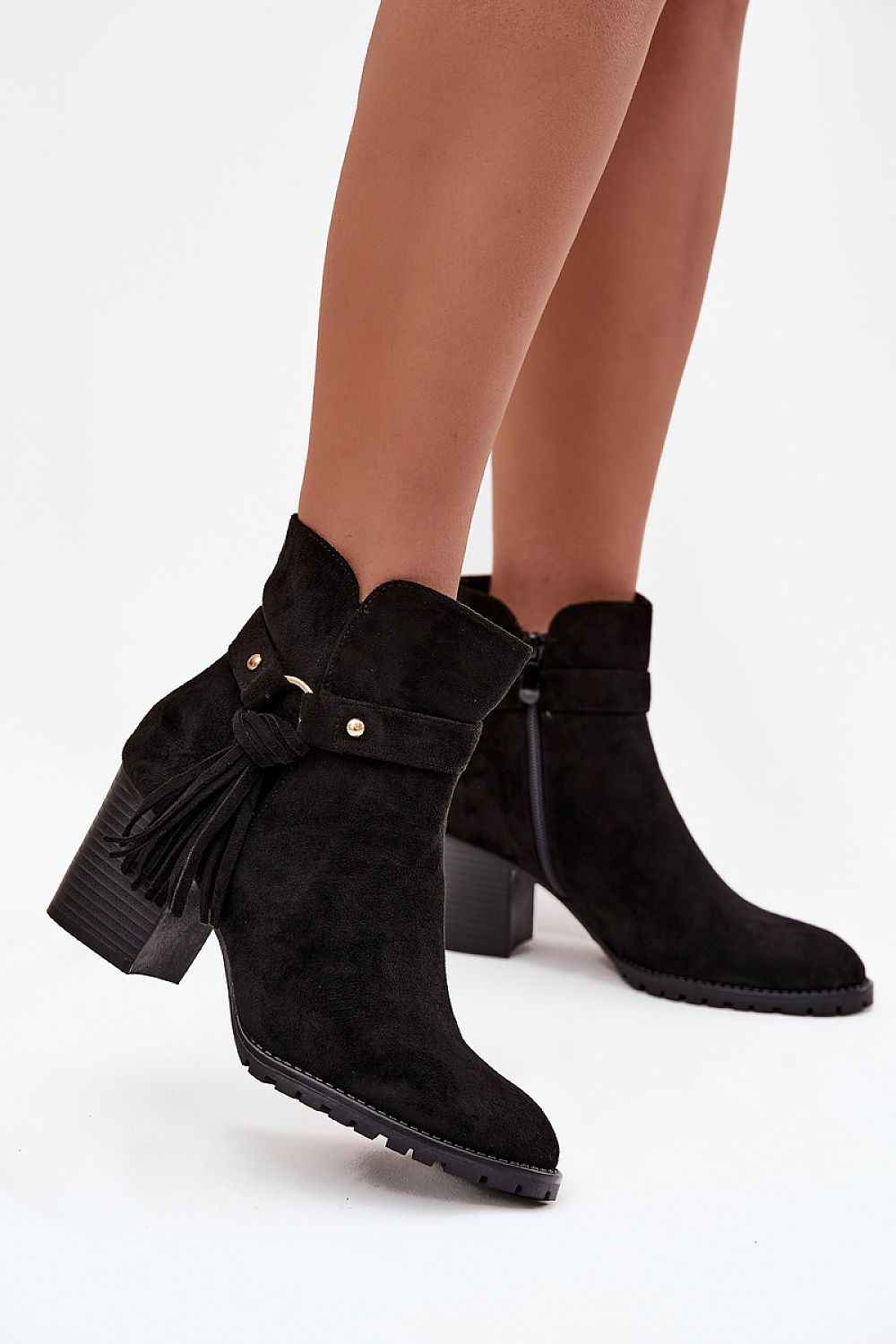 Heel boots model 219573