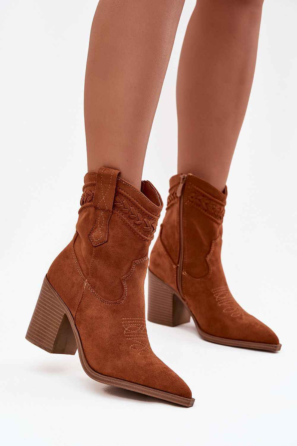 Heel boots model 219574