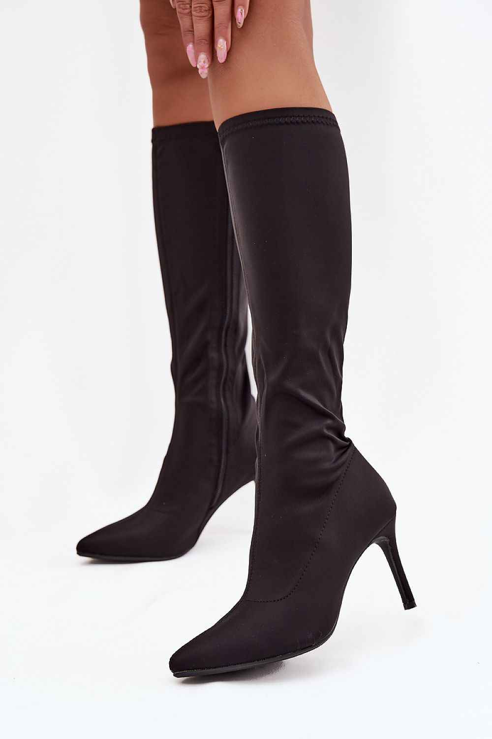 Heel boots model 219585