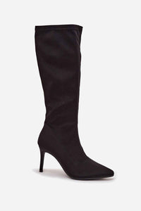Heel boots model 219585