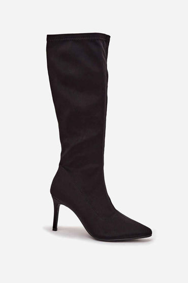 Heel boots model 219585