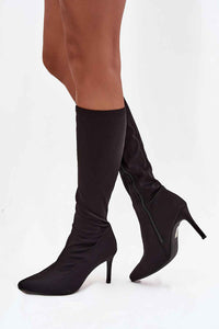 Heel boots model 219585