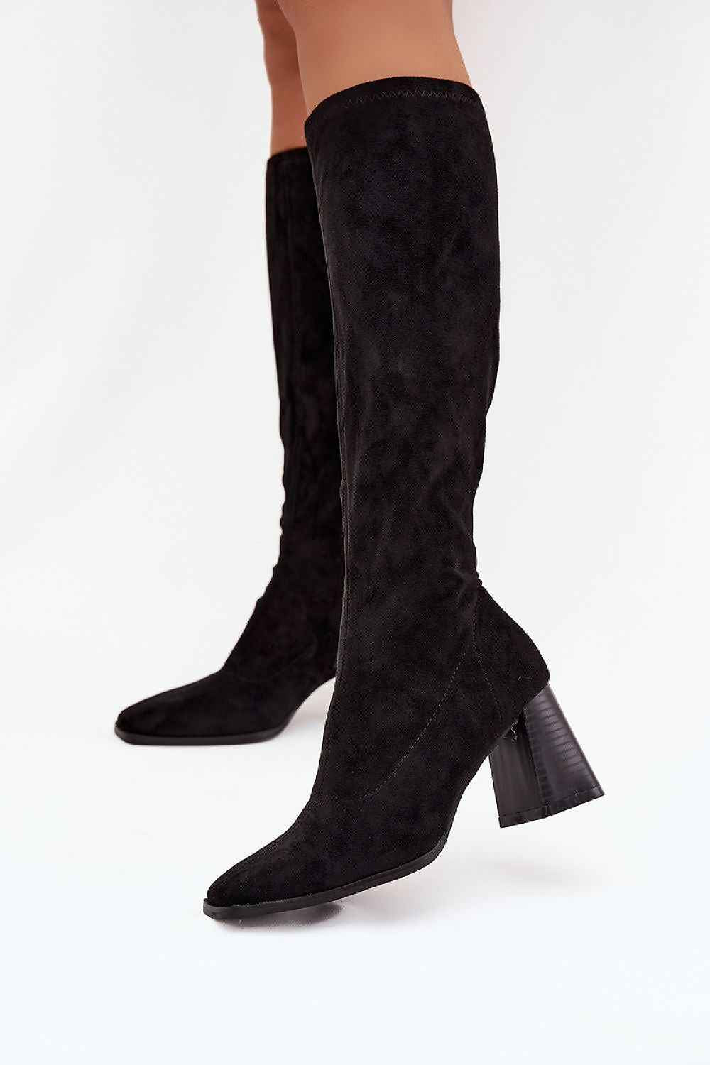 Heel boots model 219590