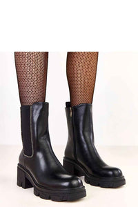 Heel boots model 219633