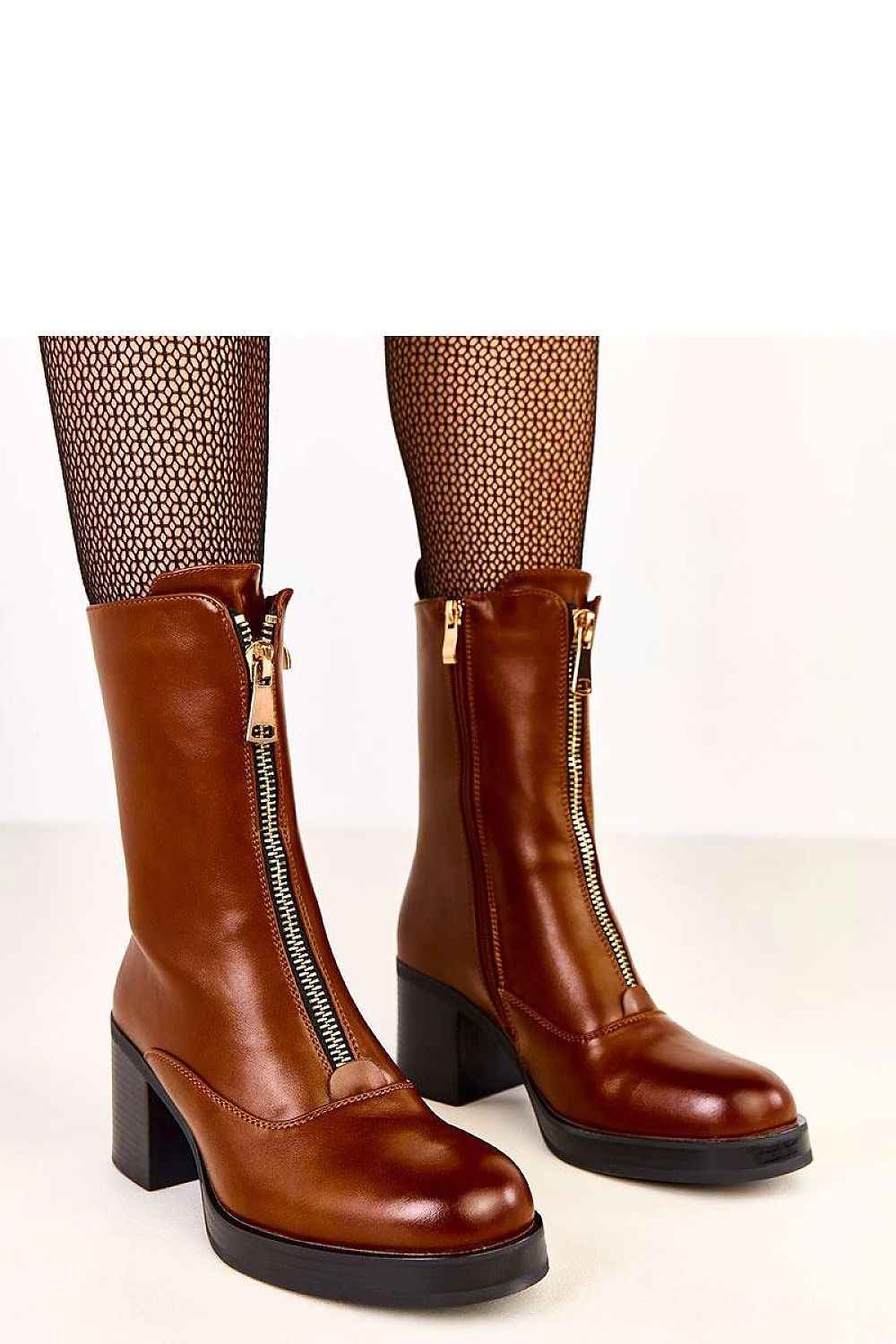 Heel boots model 219634