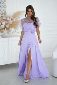  Long dress model 219693 Bicotone 