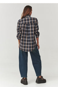  Long sleeve shirt model 219730 Makadamia 