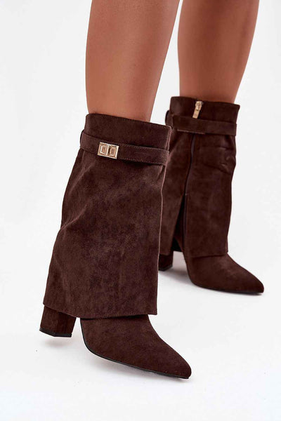 Heel boots model 219840