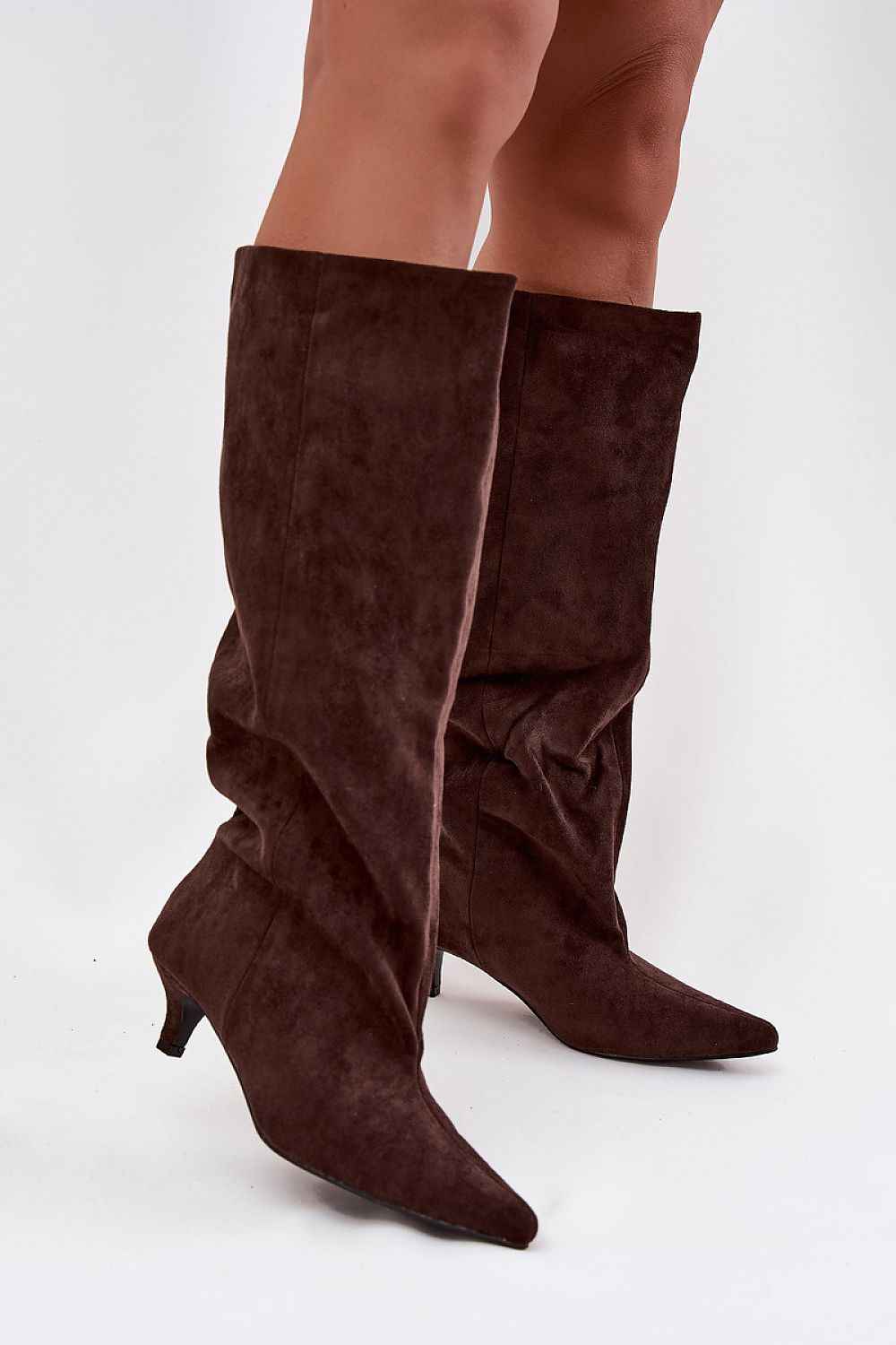 Heel boots model 219848