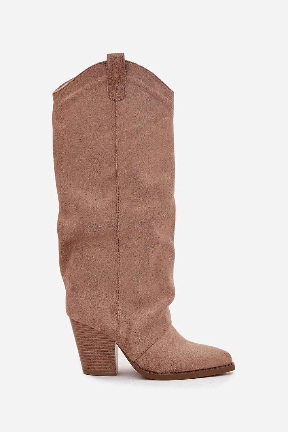 Heel boots model 219855
