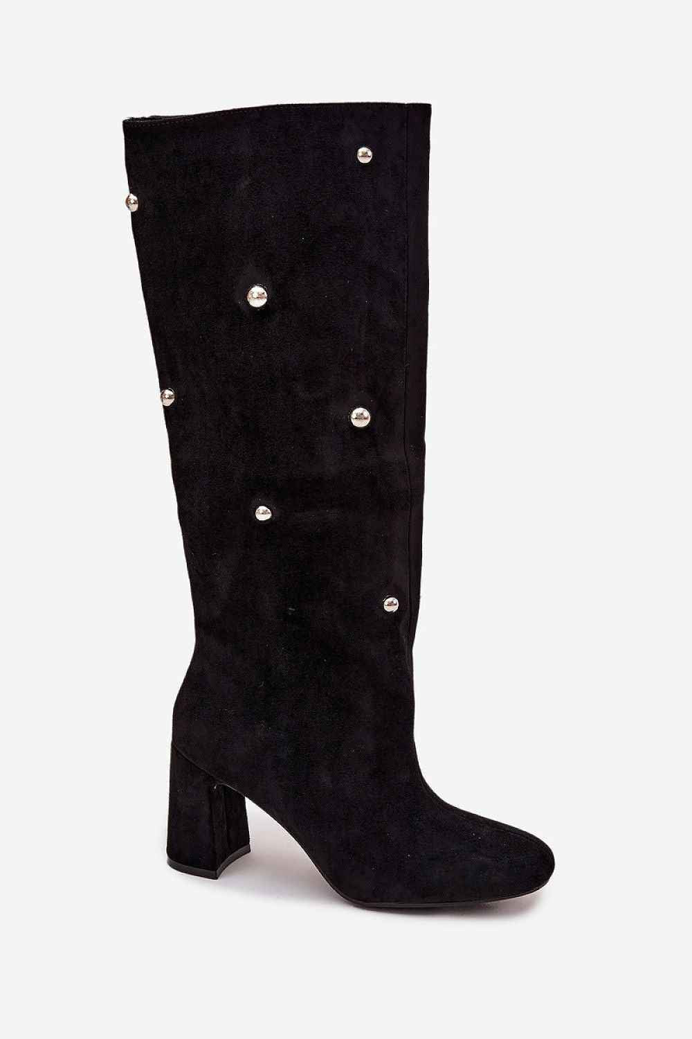 Heel boots model 219862