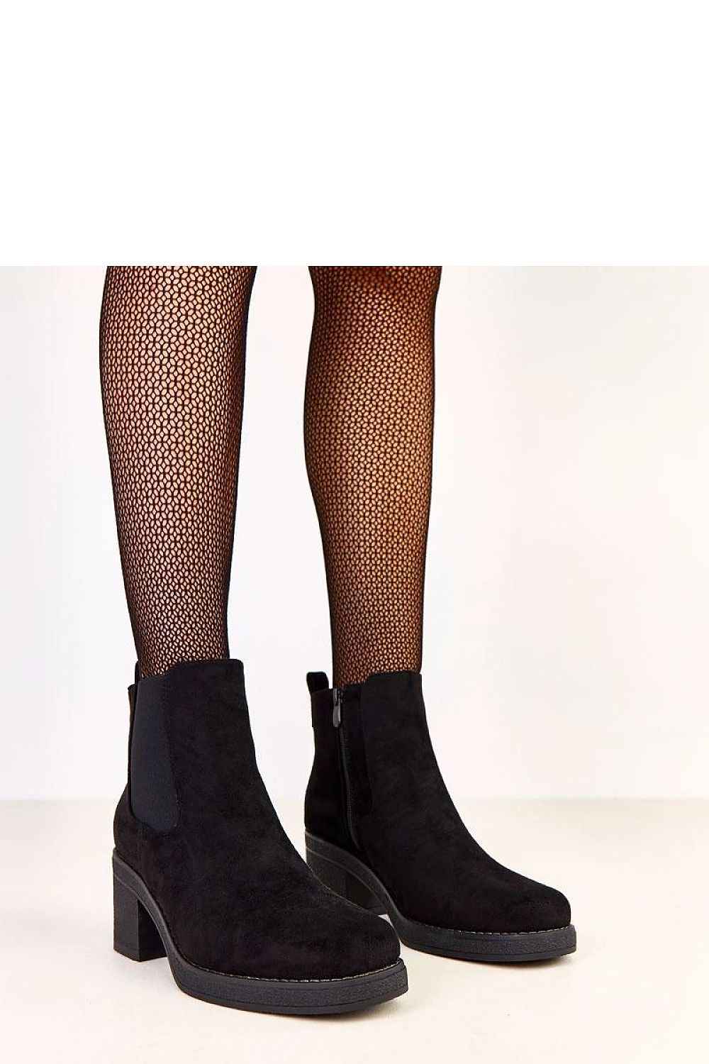 Heel boots model 219955