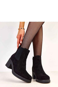 Heel boots model 219955