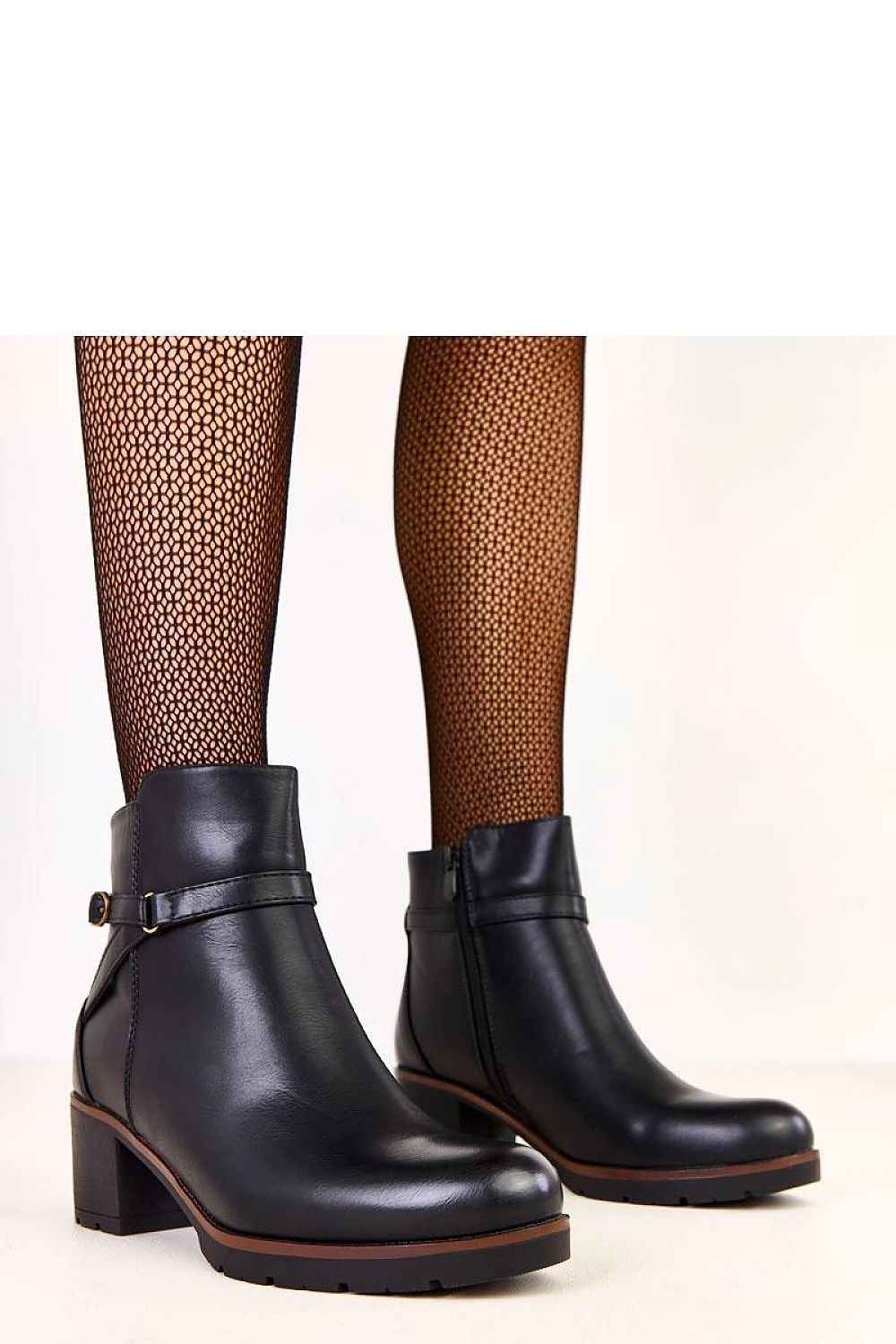 Heel boots model 219956