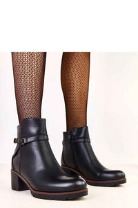 Heel boots model 219956