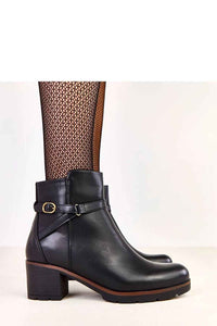 Heel boots model 219956