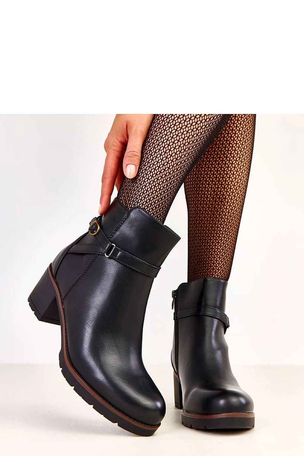 Heel boots model 219956