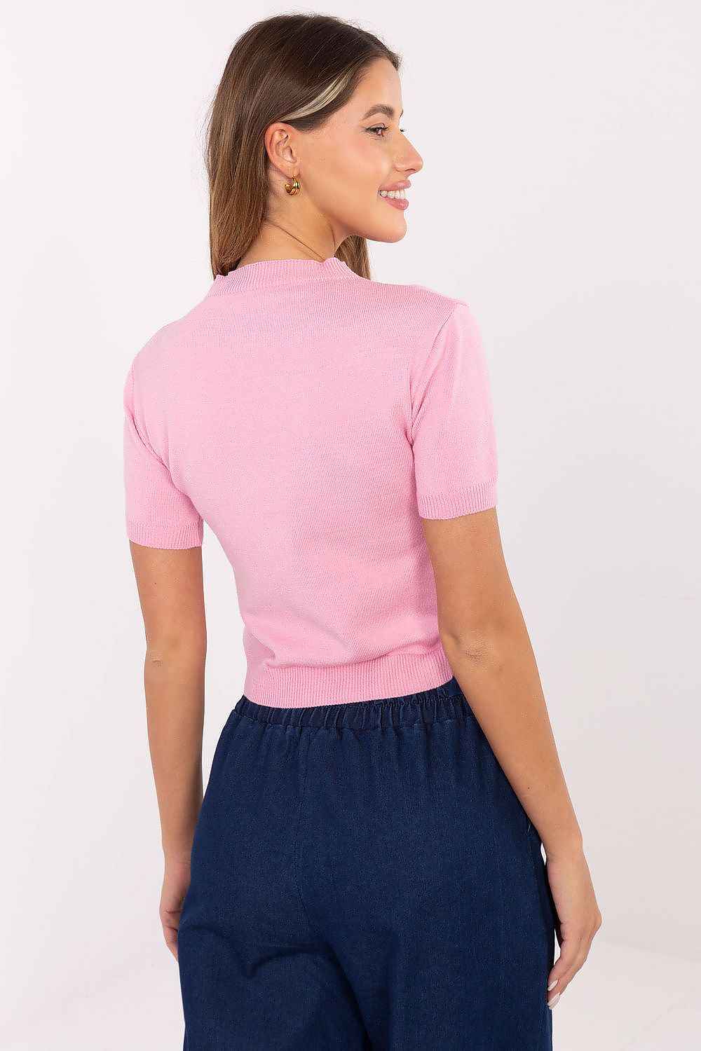 Short sleeve sweater model 219974