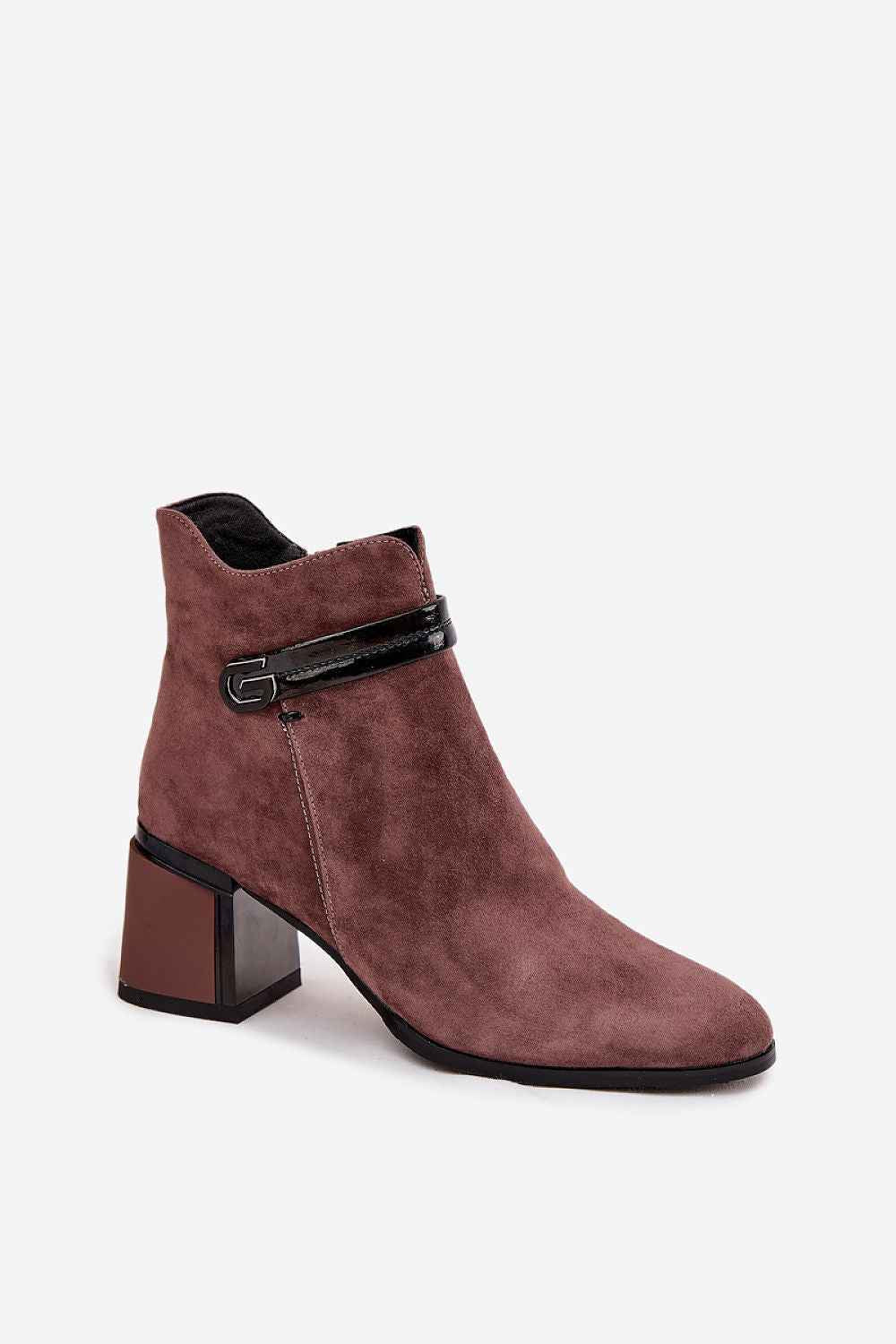 Heel boots model 220198