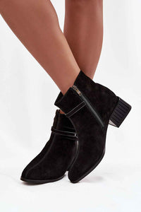Heel boots model 220200