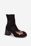Heel boots model 220203