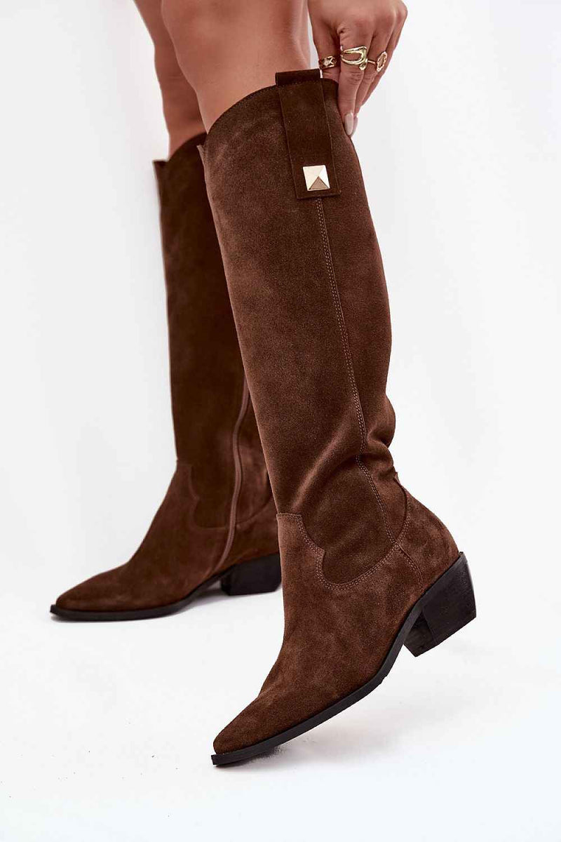 Heel boots model 220208