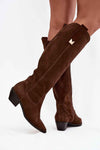 Heel boots model 220208
