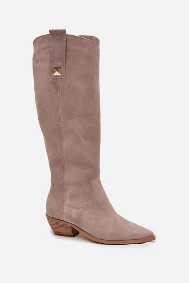 Heel boots model 220209