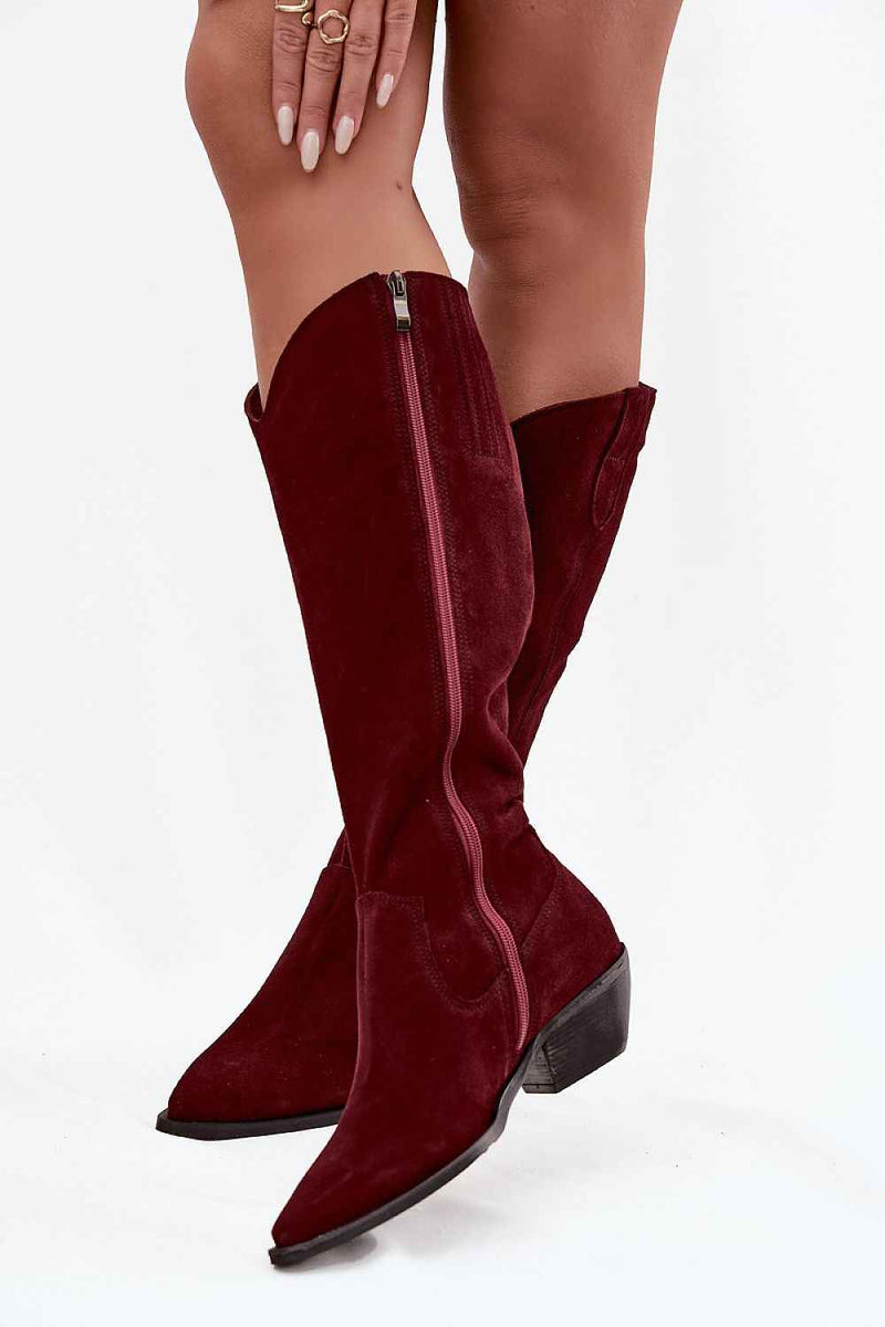 Heel boots model 220212