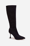 Heel boots model 220213