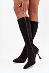 Heel boots model 220213
