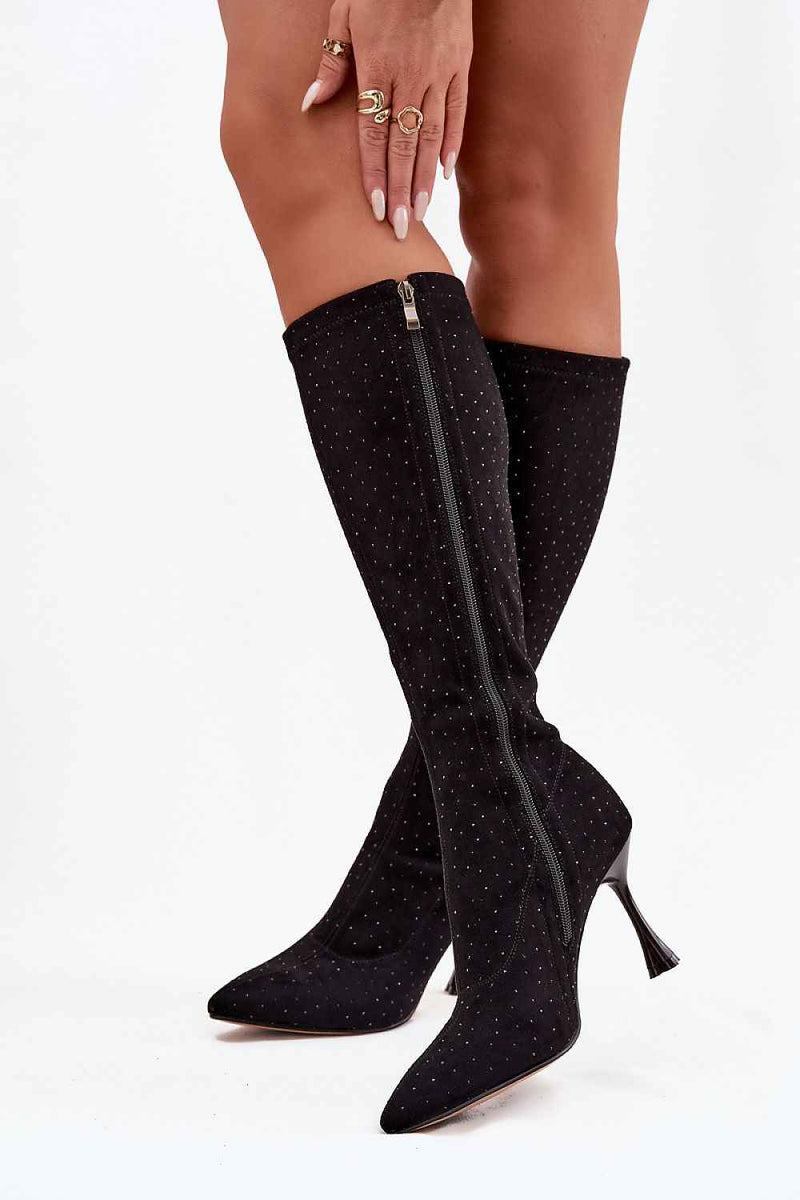 Heel boots model 220213
