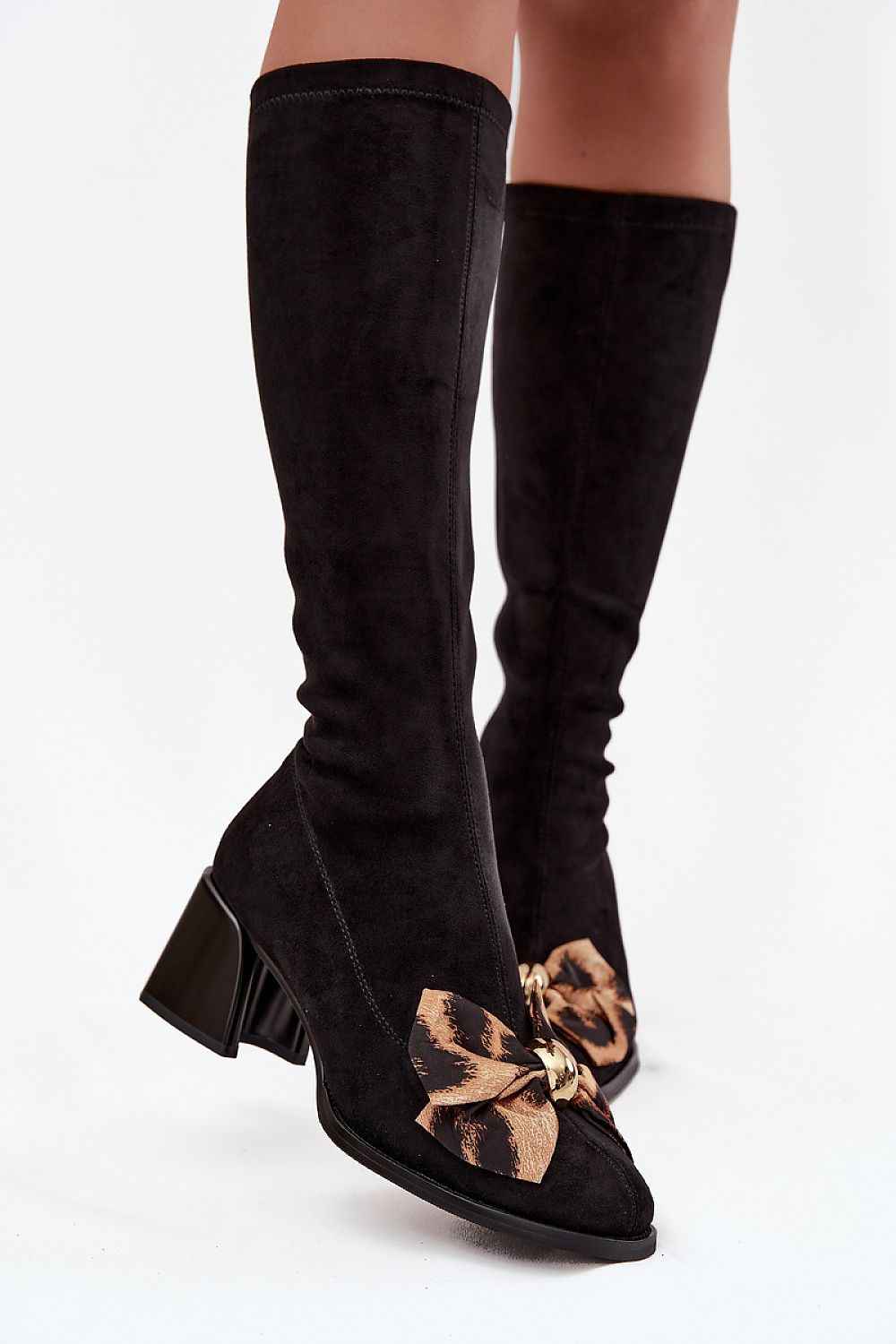 Heel boots model 220214