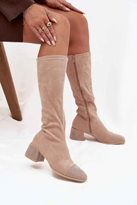 Heel boots model 220221