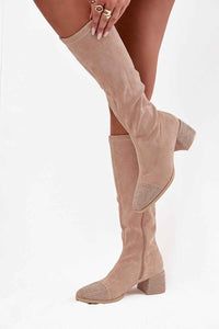 Heel boots model 220221