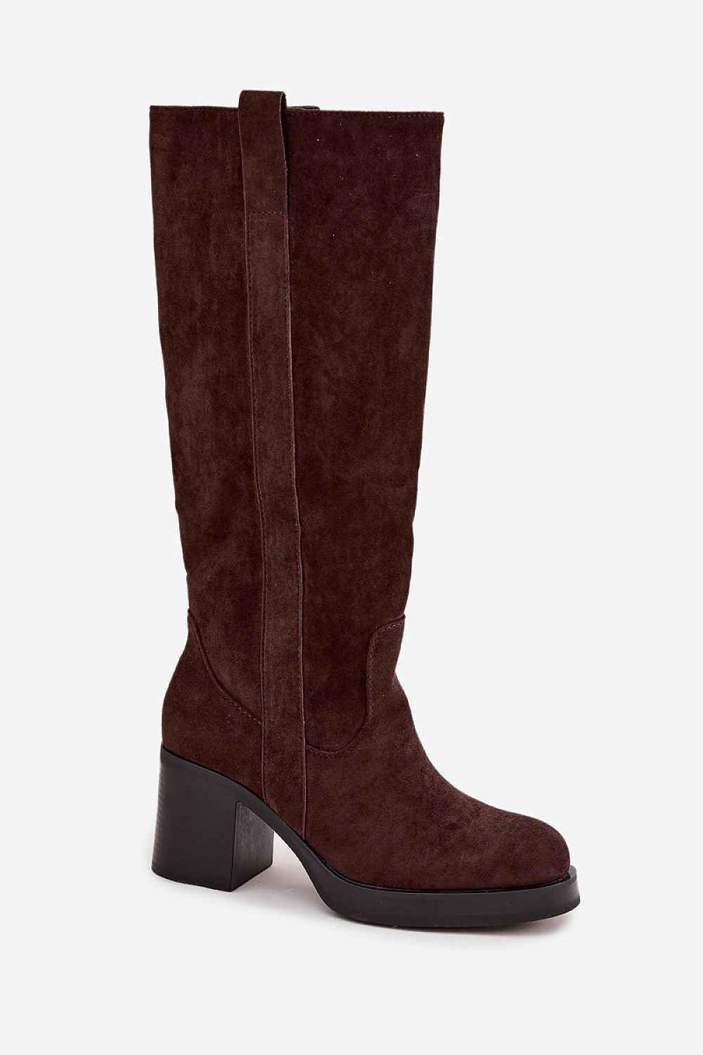 Heel boots model 220223