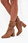 Heel boots model 220195