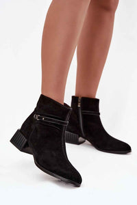 Heel boots model 220200