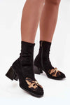Heel boots model 220203