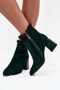 Heel boots model 220504
