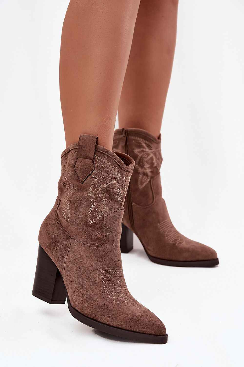 Heel boots model 220509