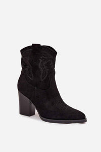 Heel boots model 220510