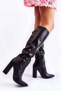 Heel boots model 220512