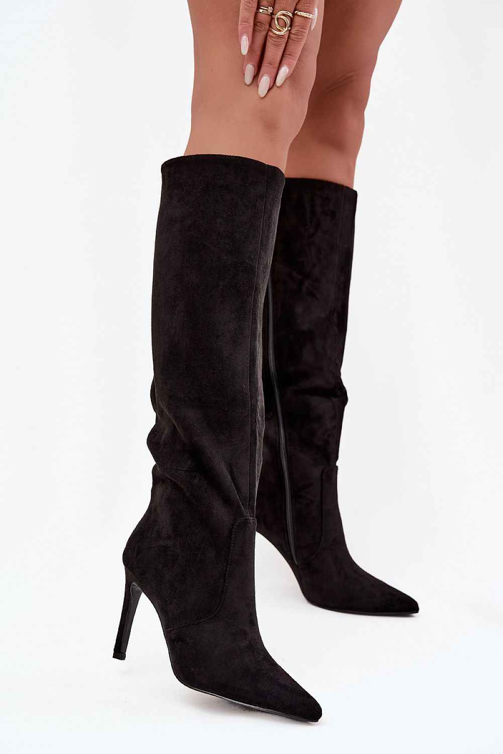 Heel boots model 220514