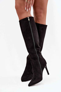 Heel boots model 220514