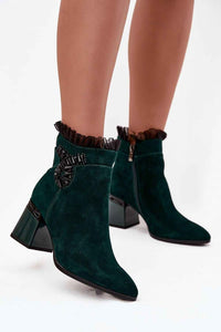 Heel boots model 220504