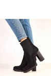 Heel boots model 220579