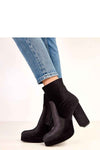 Heel boots model 220581