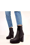Heel boots model 220581